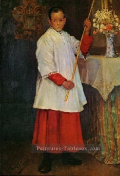 L enfant choeur 1896 Pablo Picasso Peinture à l'huile